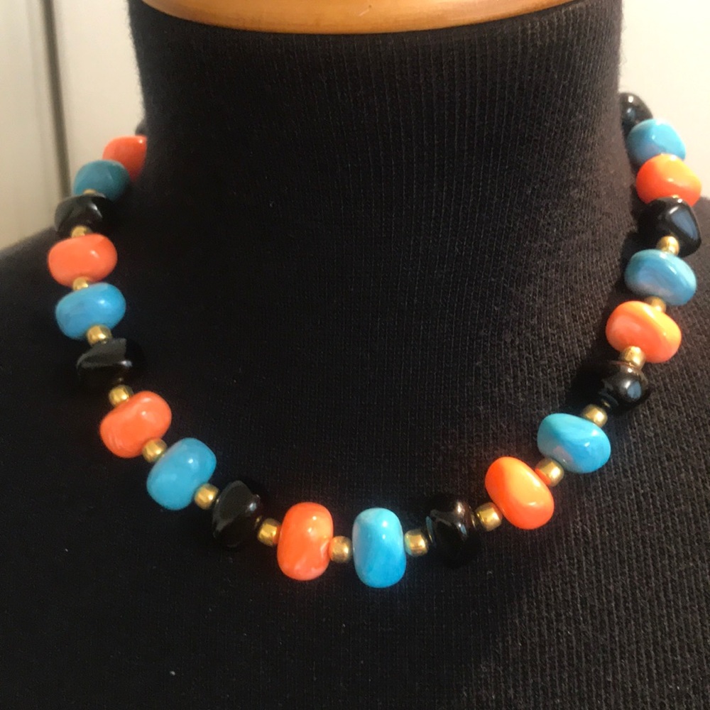 colorful necklace